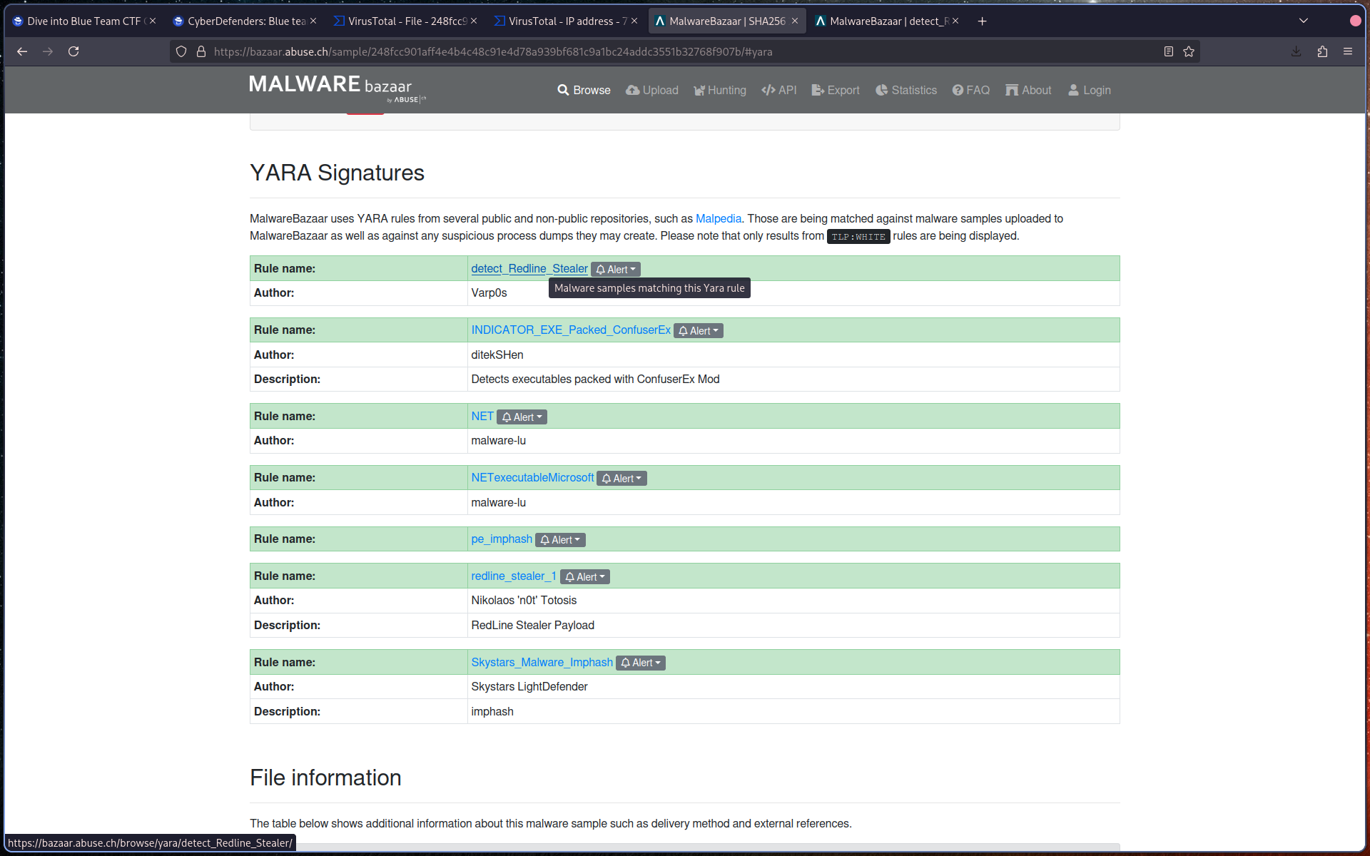 MalwareBazaar