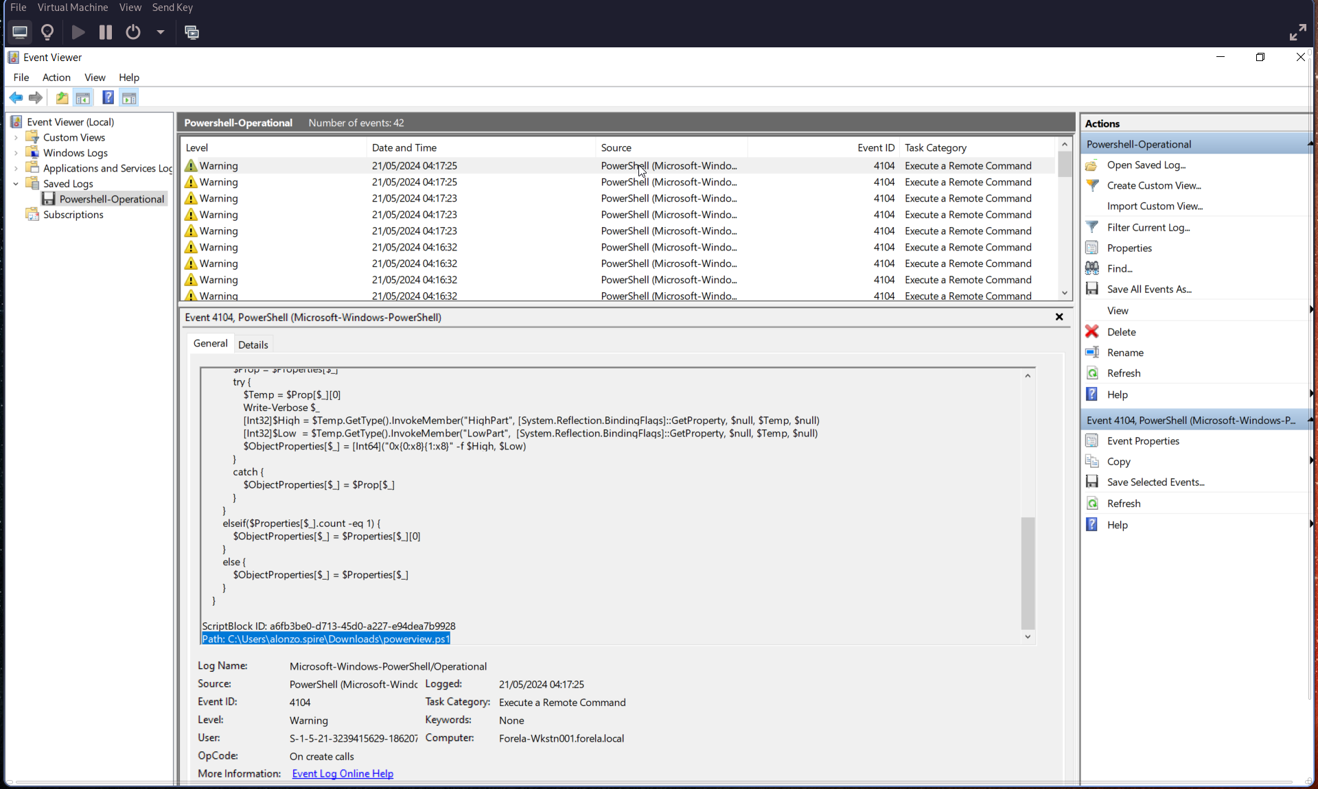 Enumeration Script File